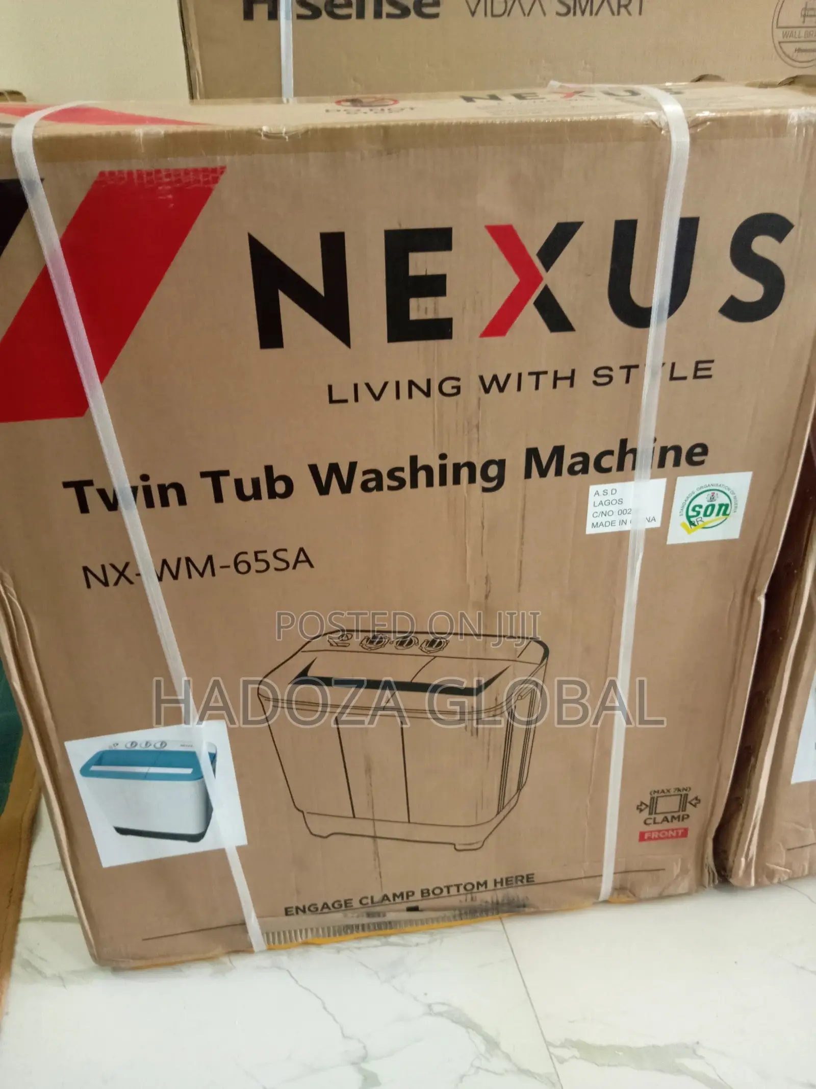 Nexus 7kg Nxwm65sa Semi Auto Washing Machine