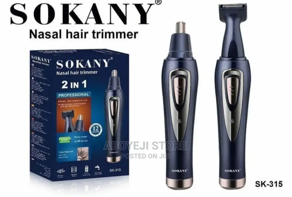 2 in 1 Sokanny Nasal Hair Trimmer