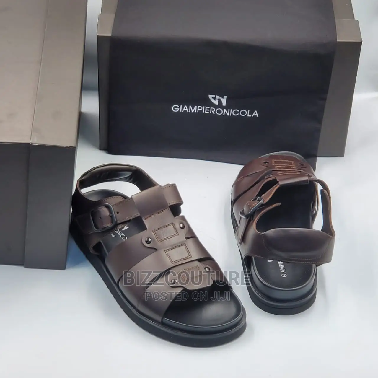 Original Italian Giampieronicola Sandals Available in Store