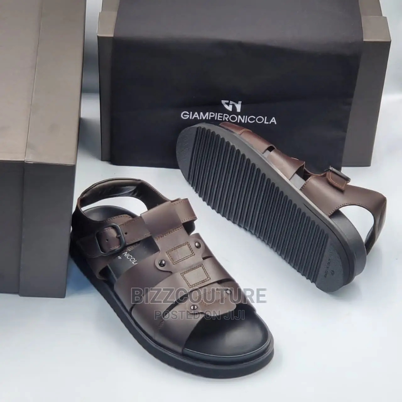 Original Italian Giampieronicola Sandals Available in Store
