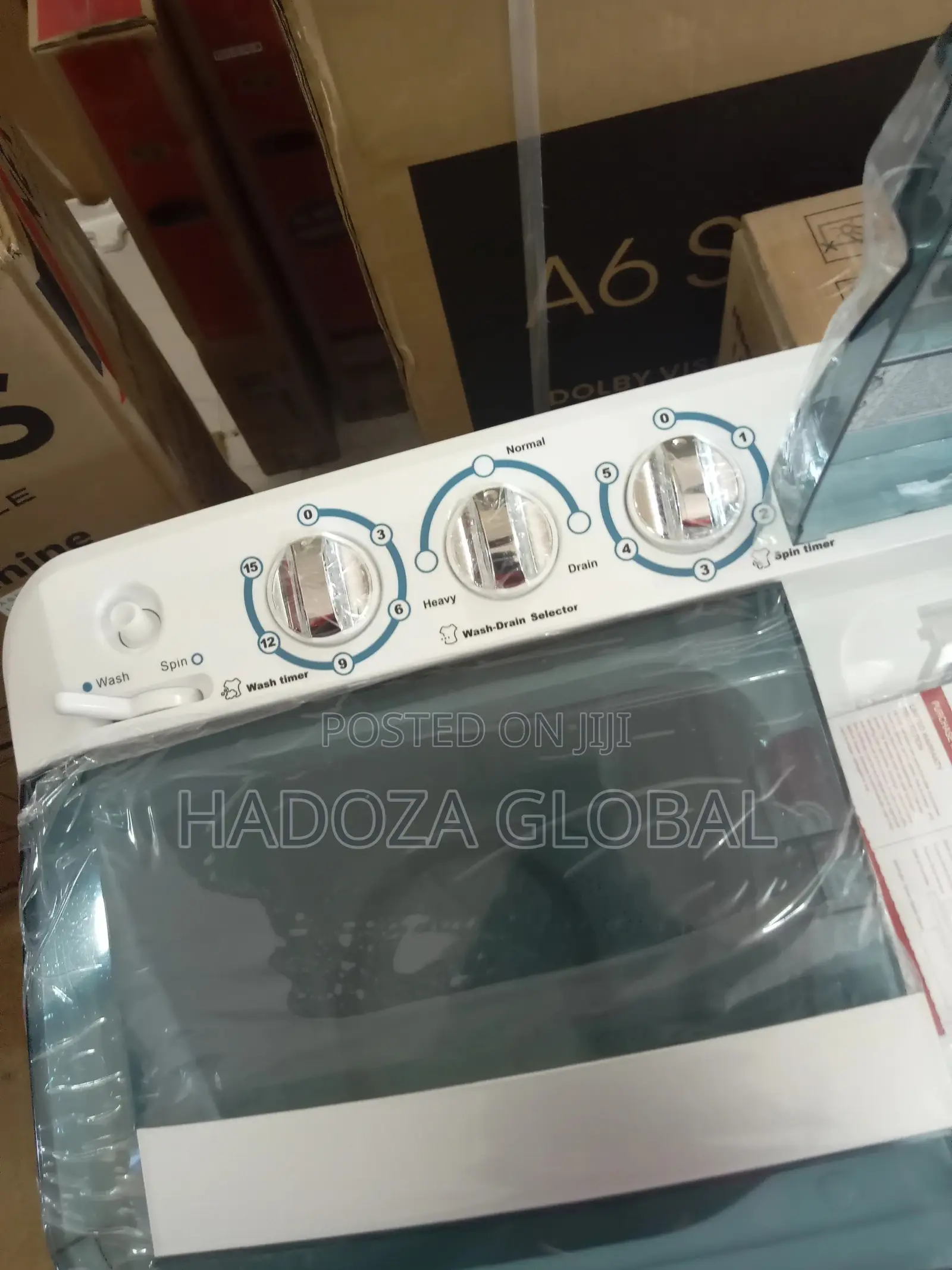 Nexus 6.5KG Twin Tub Semi Auto Energy Saving Washing Machine