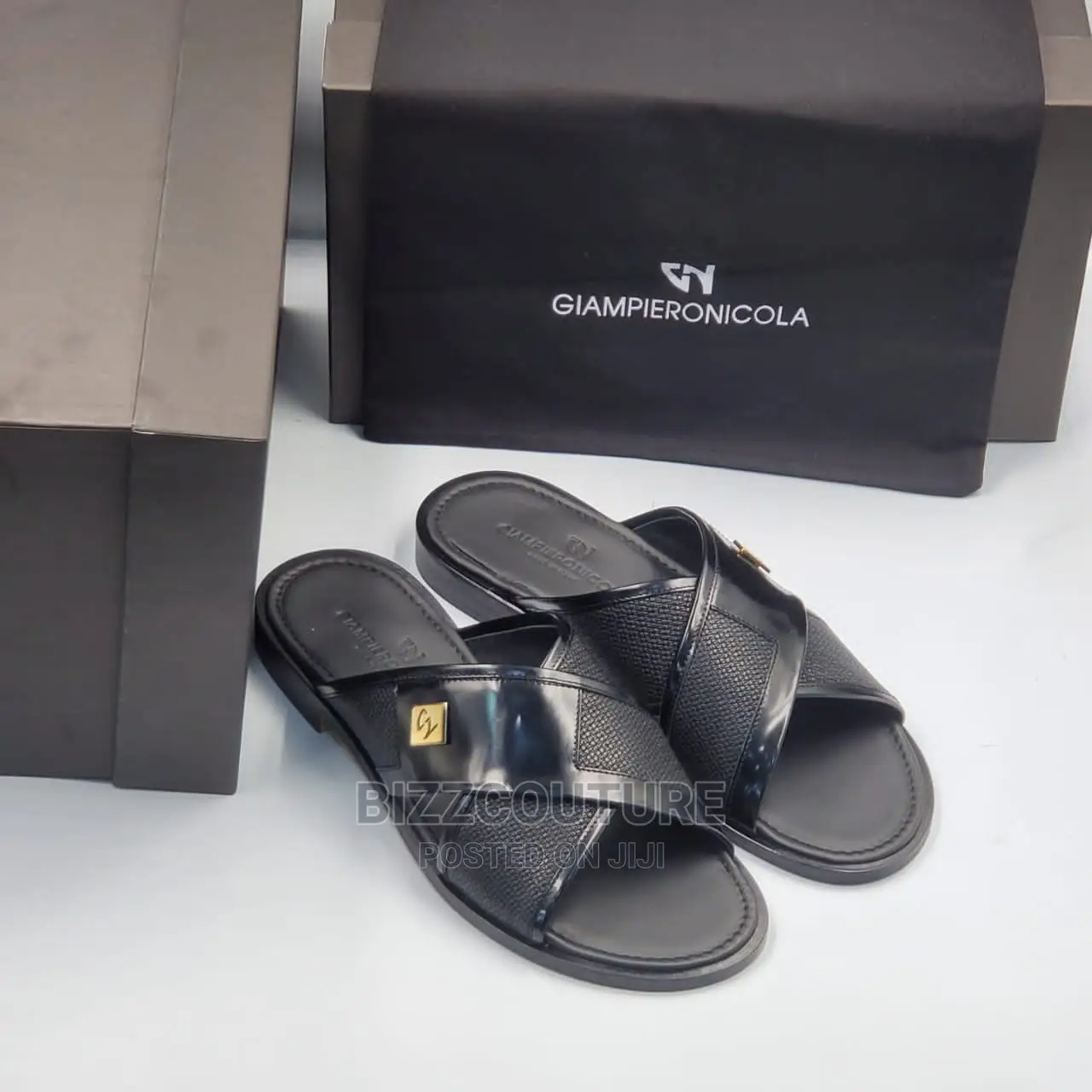 Original Italian GIAMPIERONICOLA Slippers Available in Store