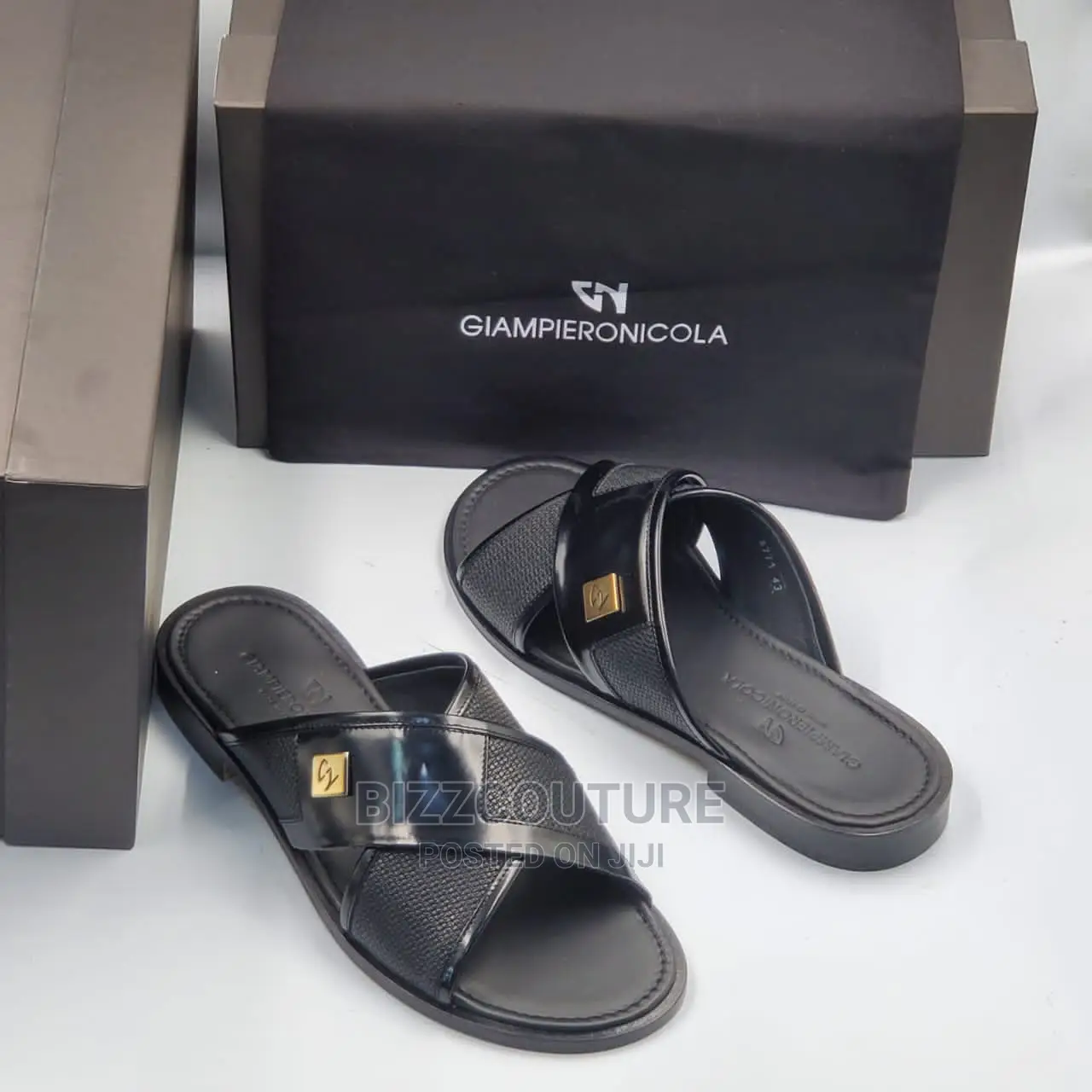 Original Italian GIAMPIERONICOLA Slippers Available in Store