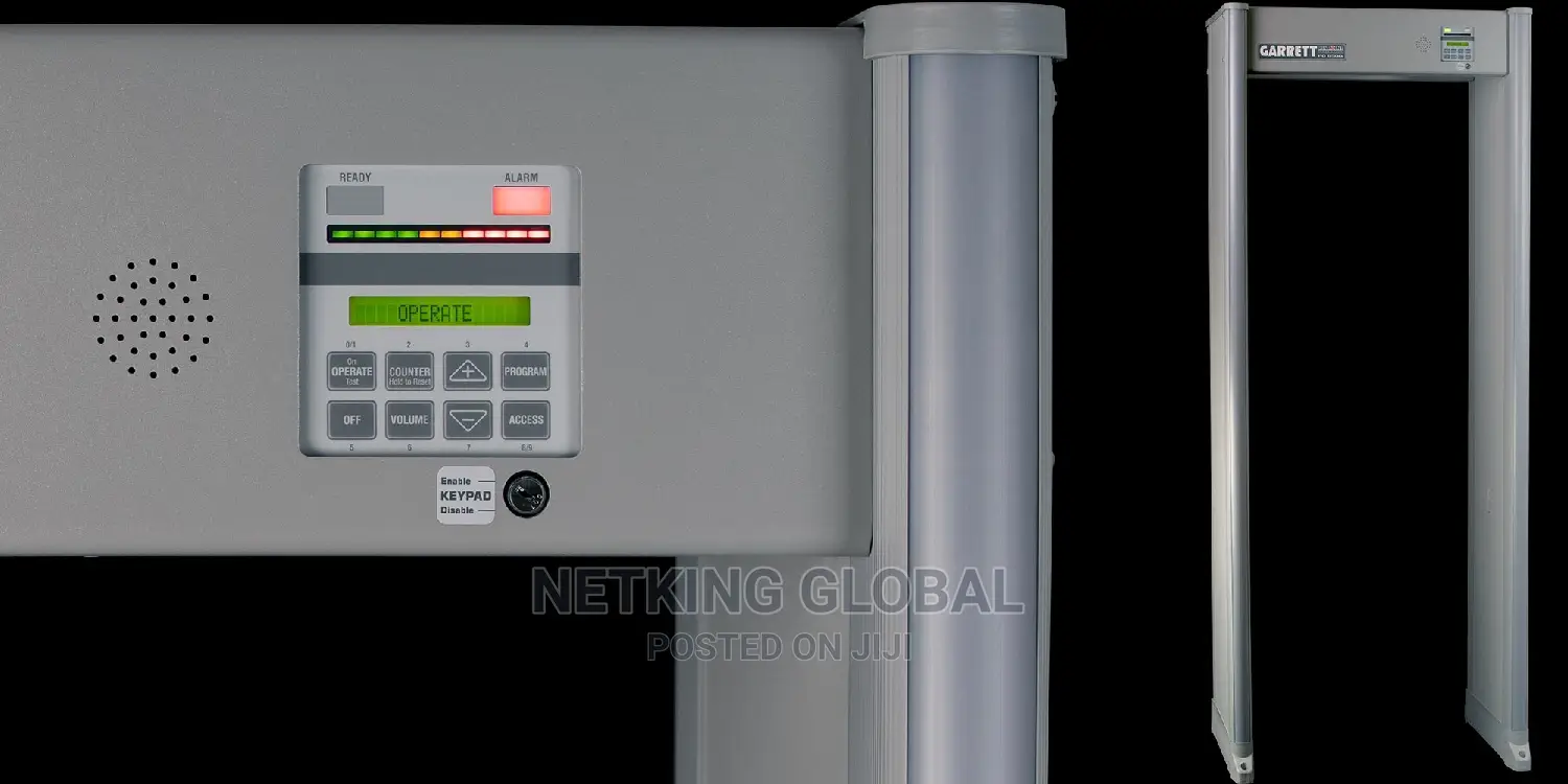 Garrett PD 6500i Walk Through 33-zone Metal Detector