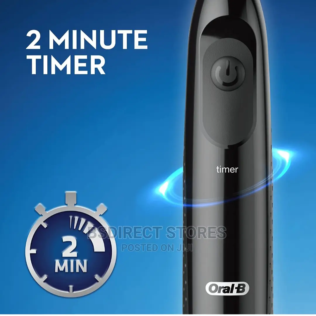 Oral- B BLACK Pro Battery Power Toothbrush Precision Clean