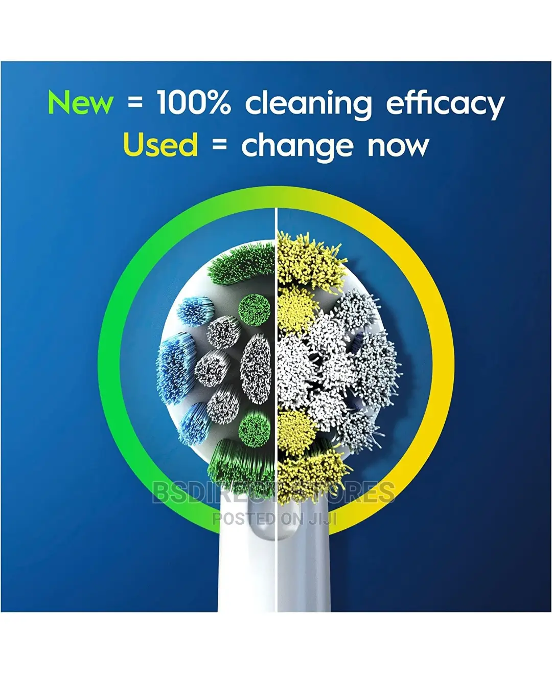 Oral- B WHITE Pro Battery Power Toothbrush Precision Clean