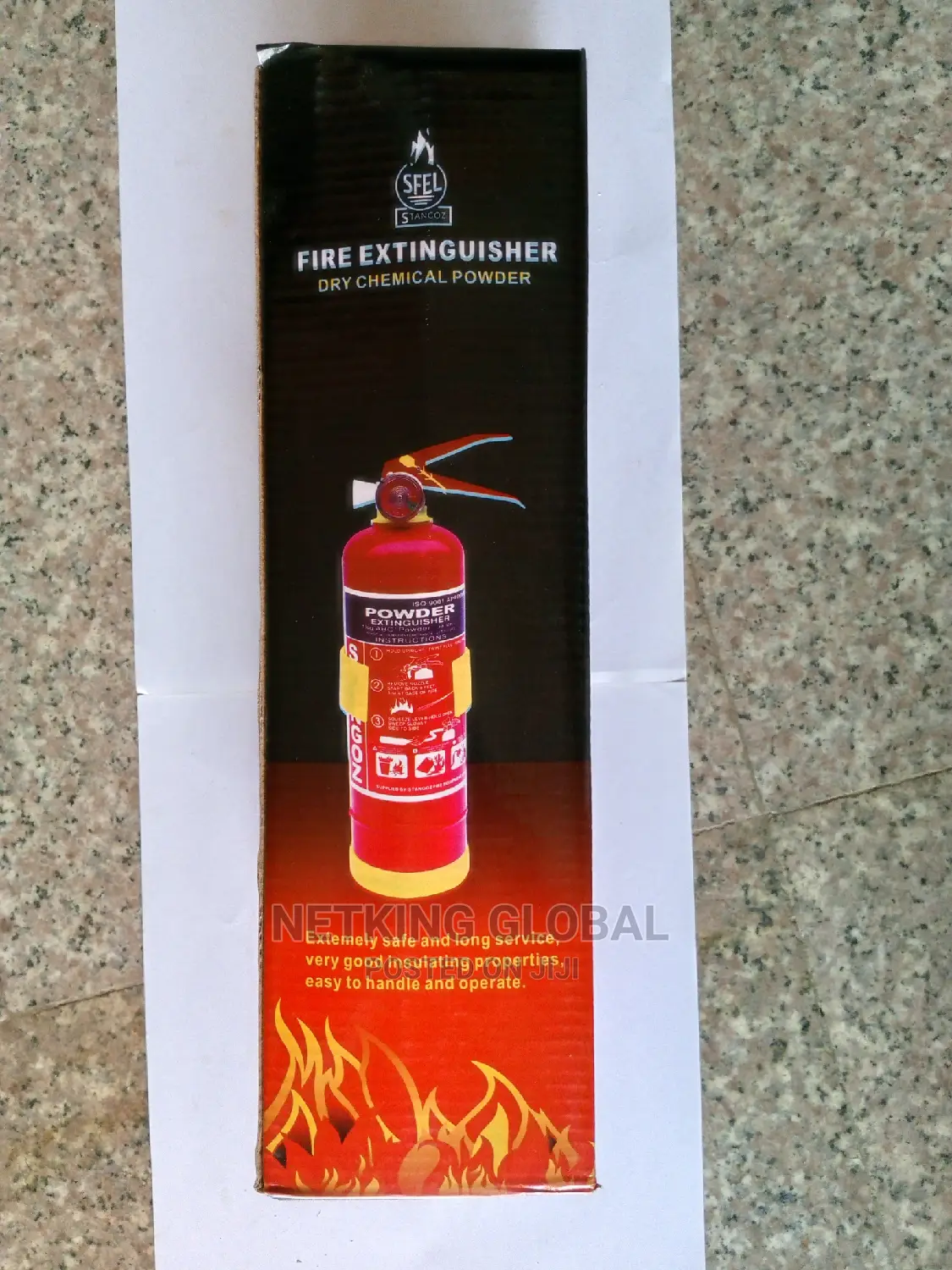 Fire Extinguisher 1kg Chemical Powder