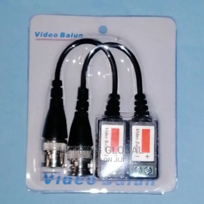Video Balun Black and White 300meter CCTV BNC Video Balun
