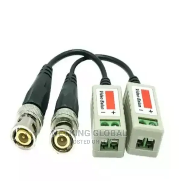 Video Balun Black and White 300meter CCTV BNC Video Balun