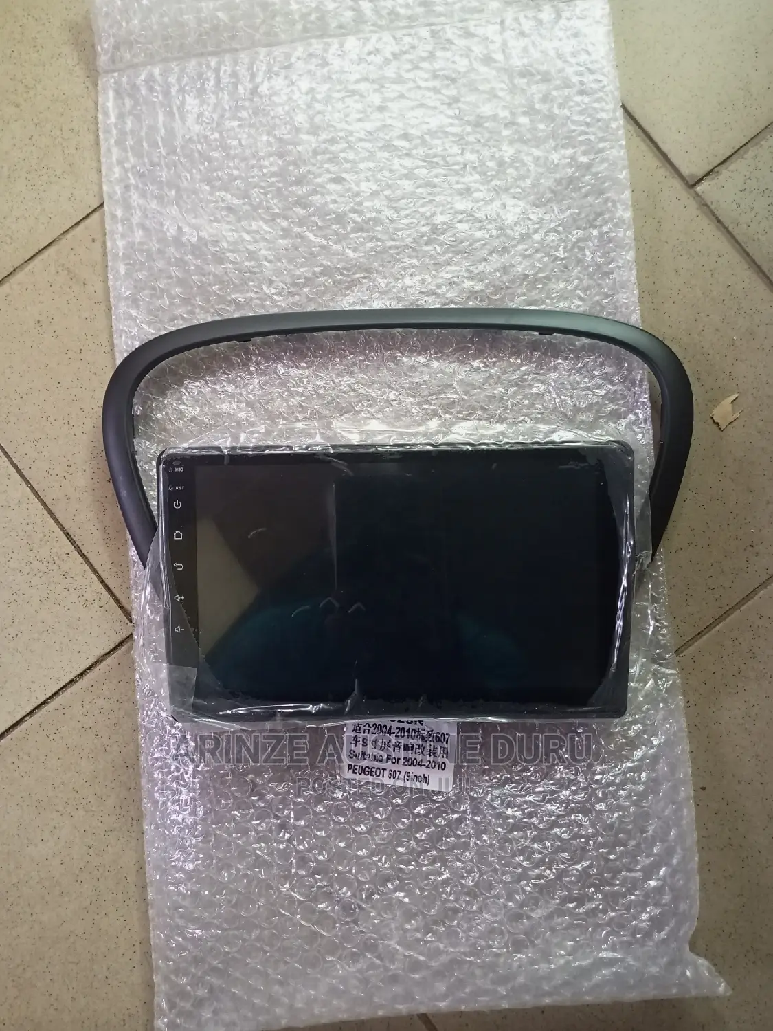 Peugeot 607 2004-2010, 9 Inch Android With Bluetooth