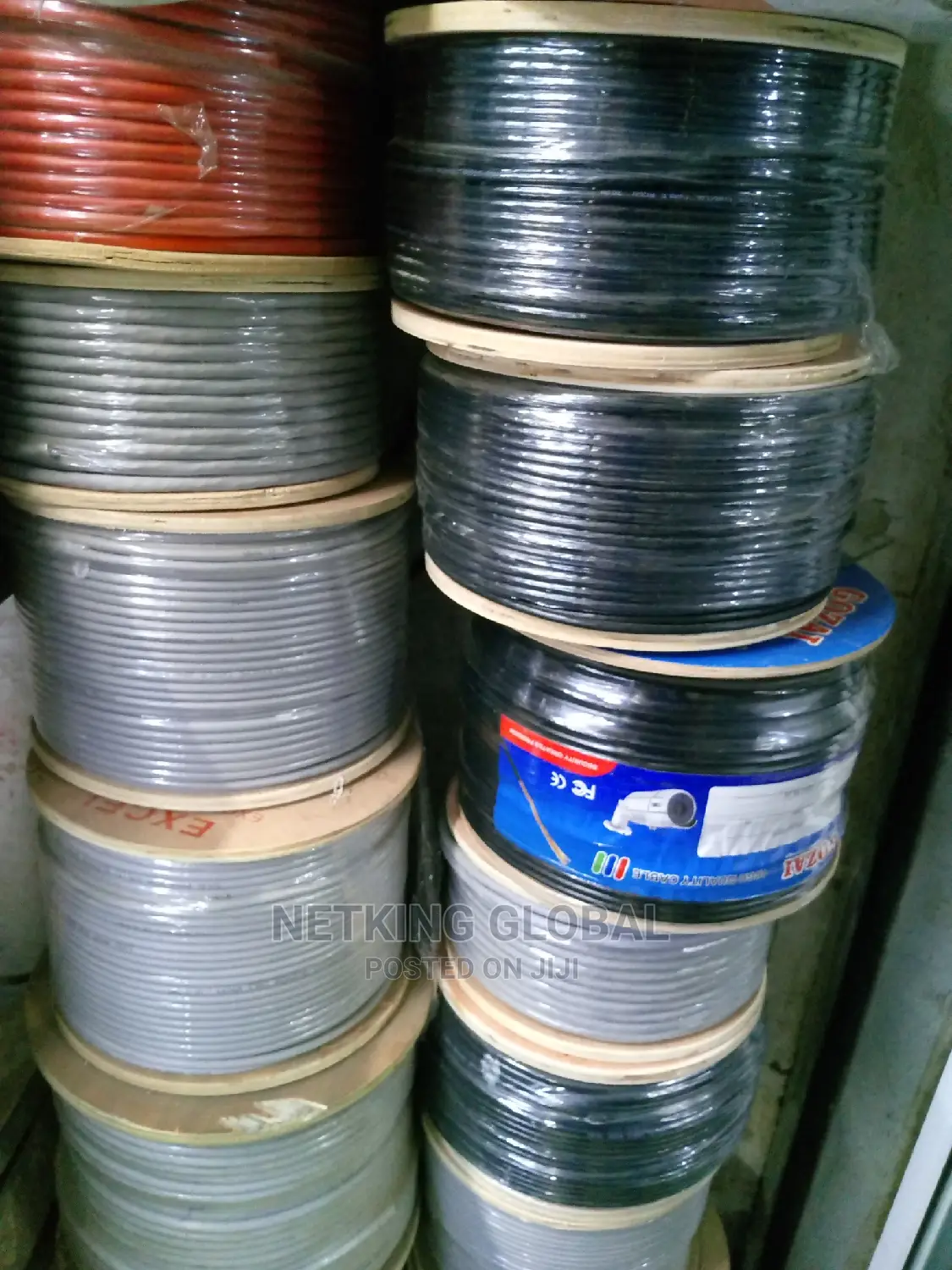 RG59 Coaxial Cable + Power for CCTV Camera 305m(100% Copper)