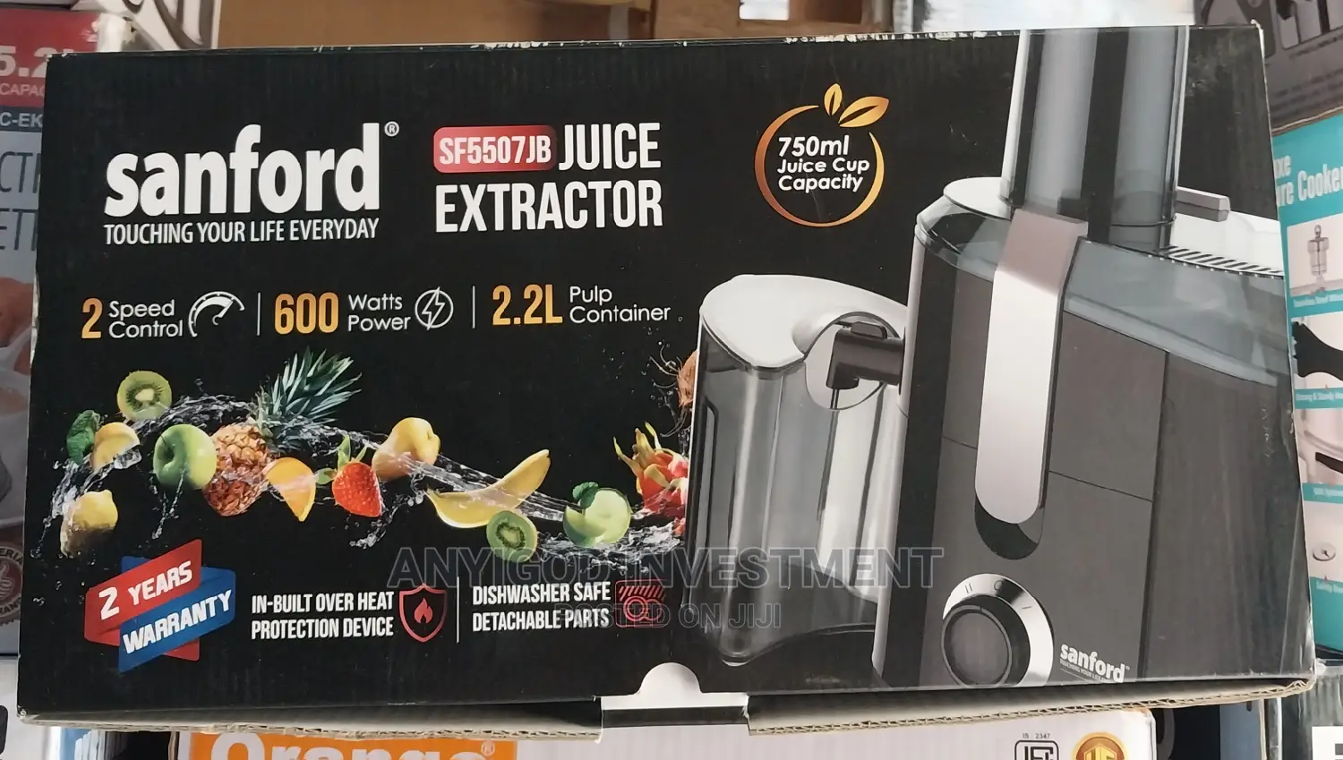 Sandford Juice Extractor 600watts