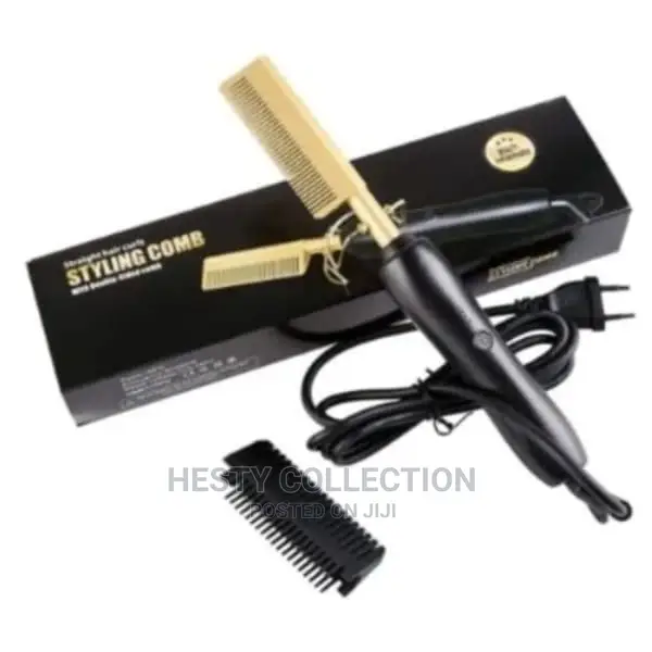 Professional Hot Comb Hair Straightener