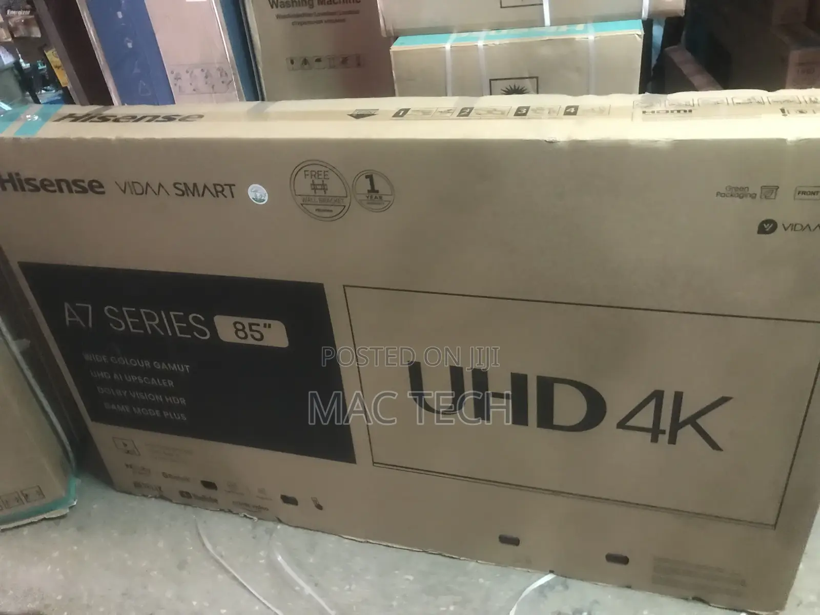 Hisense 85 Inches UHD Smart Tv