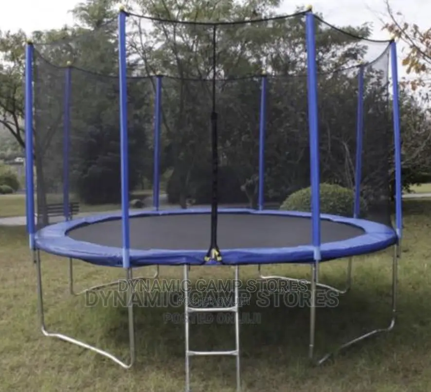 10ft Trampoline With Protection Net and Ladder