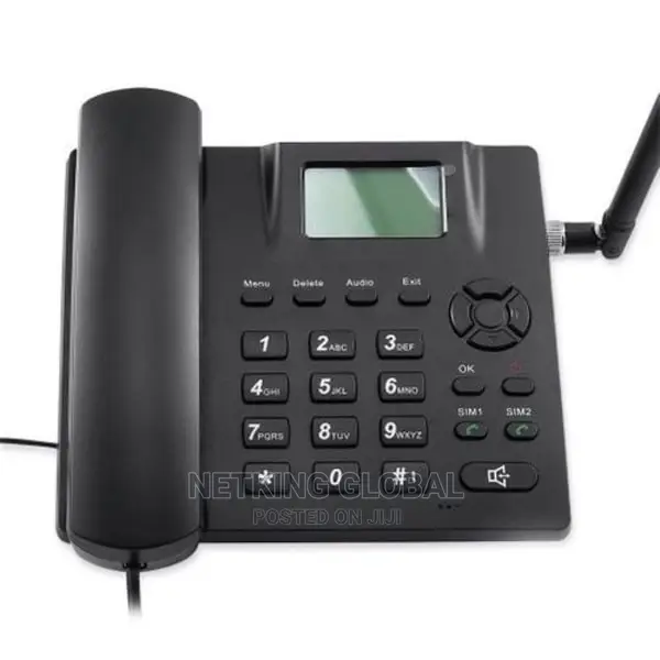 DDK 995+ GSM Fixed Wireless Phone With Dual Sim - FM Radio