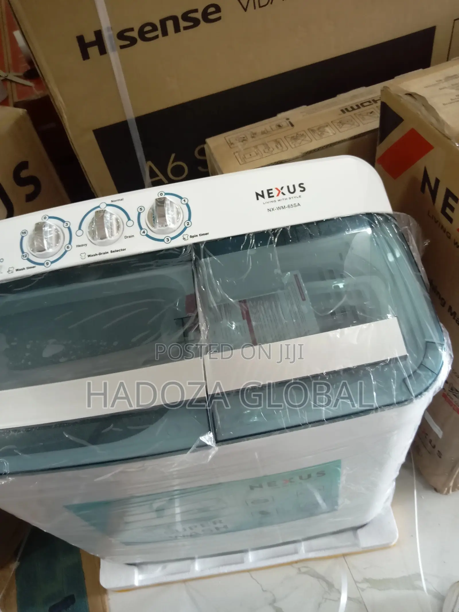 Nexus Twin Tub Magic Filter+ 6.5kg Washing Machine