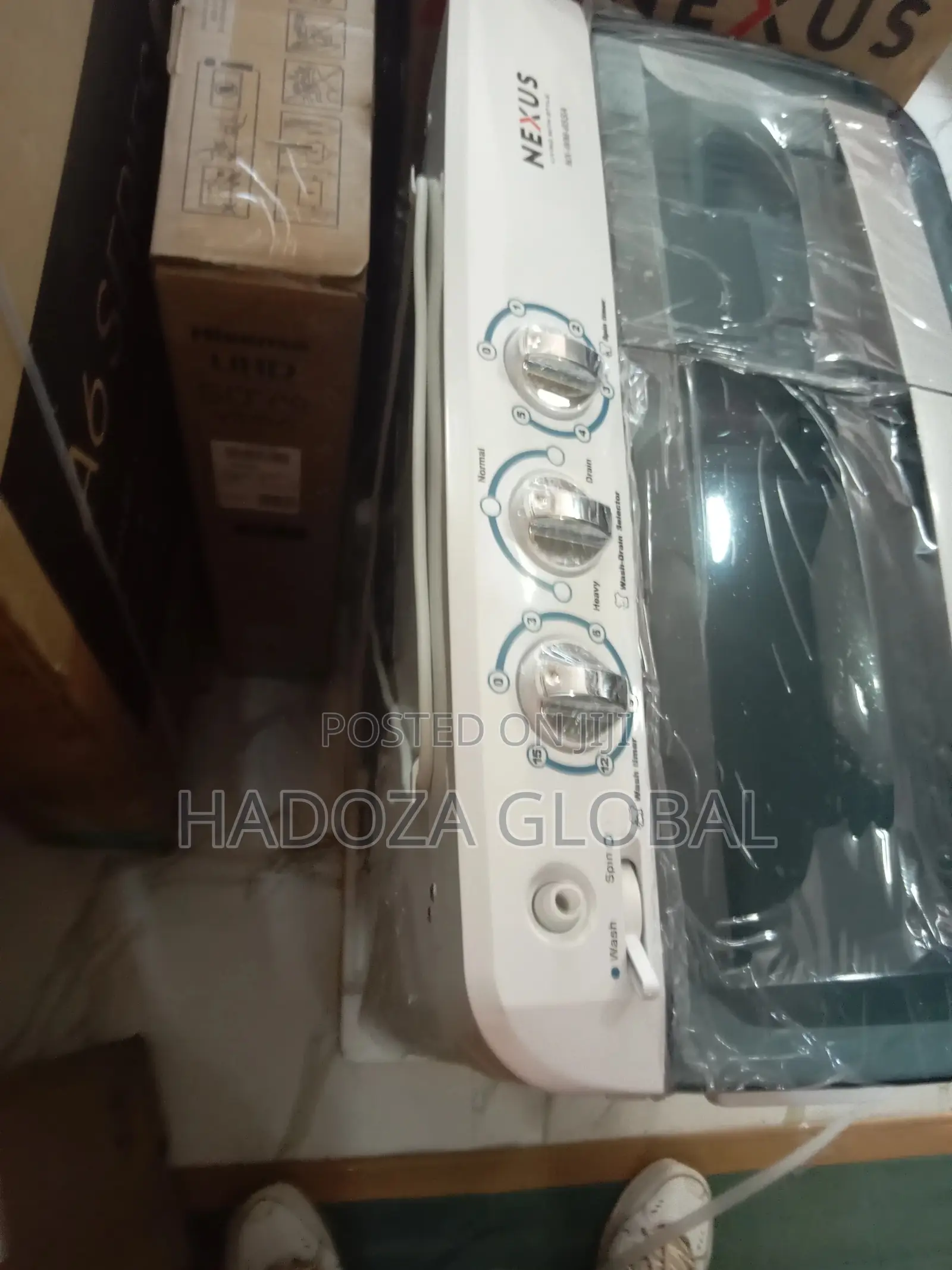 Nexus 6.5kg Twin Tube With Wash Programs Washing Machine