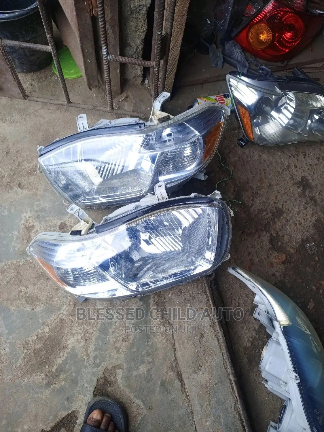Set Headlamp Toyota Highlander 2008