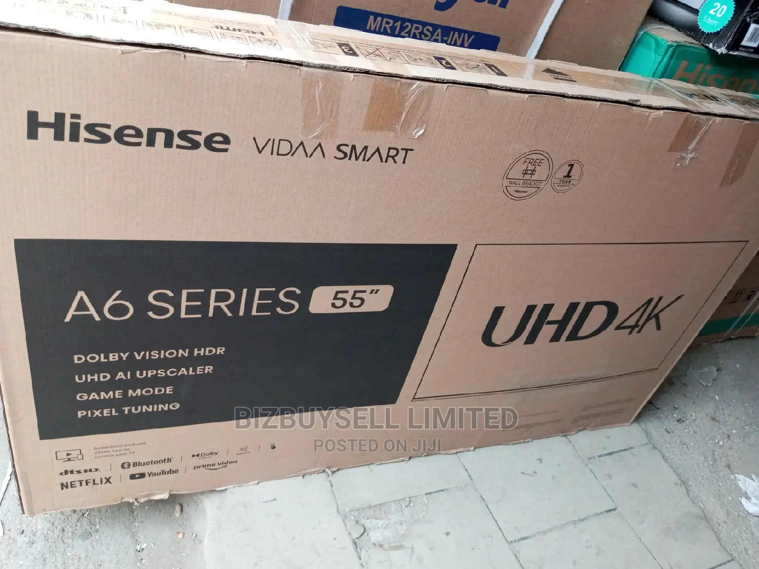 55" Inches Hisense Smart Tv Uhd .