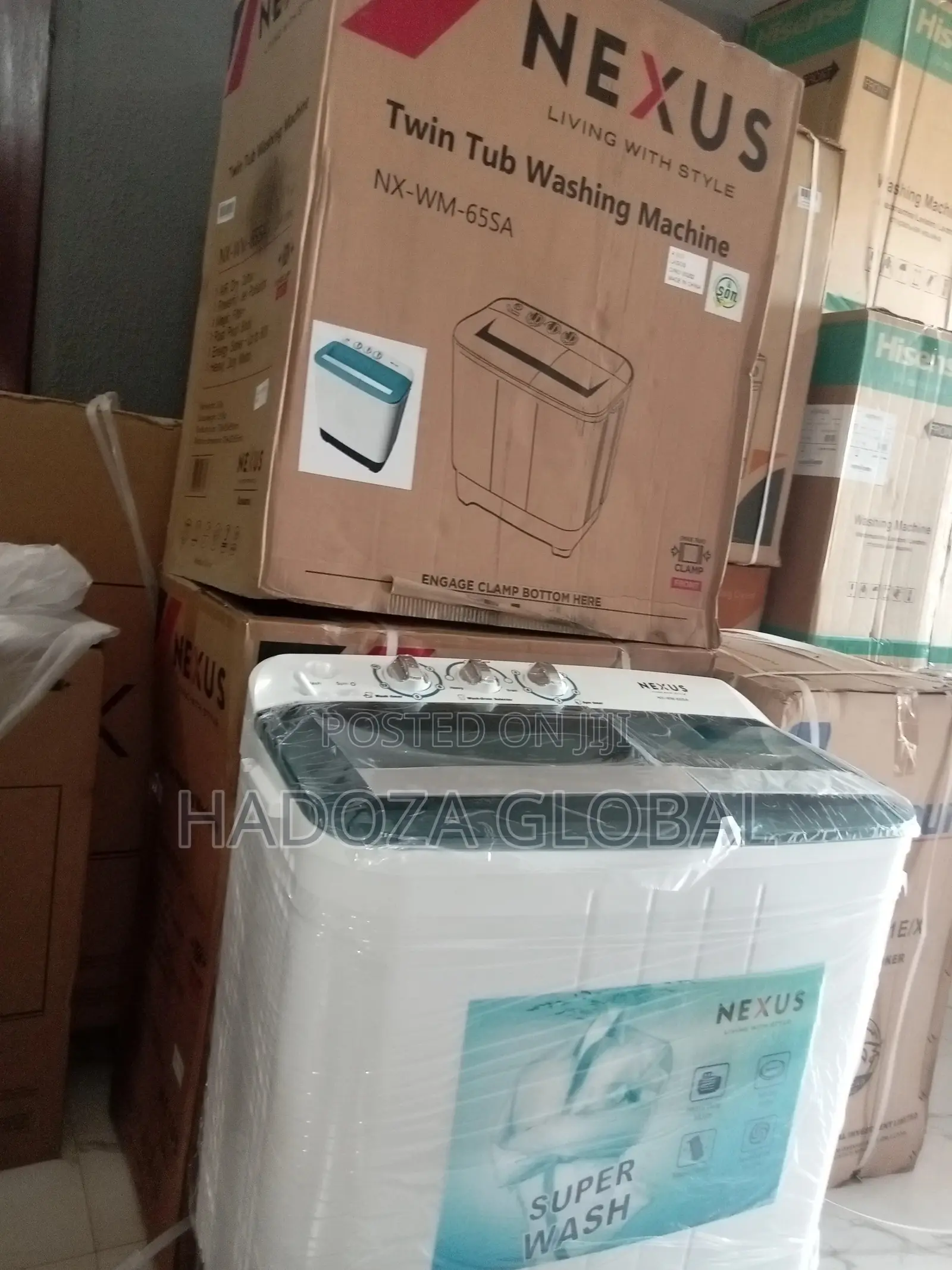 Nexus Lint Filtered 6.5kg Washing Machine