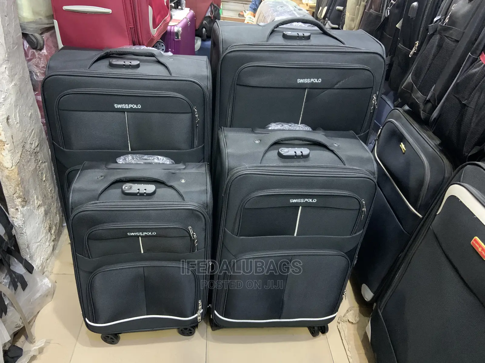 Set of Light-Weight Swiss Polo Traveling Luggage