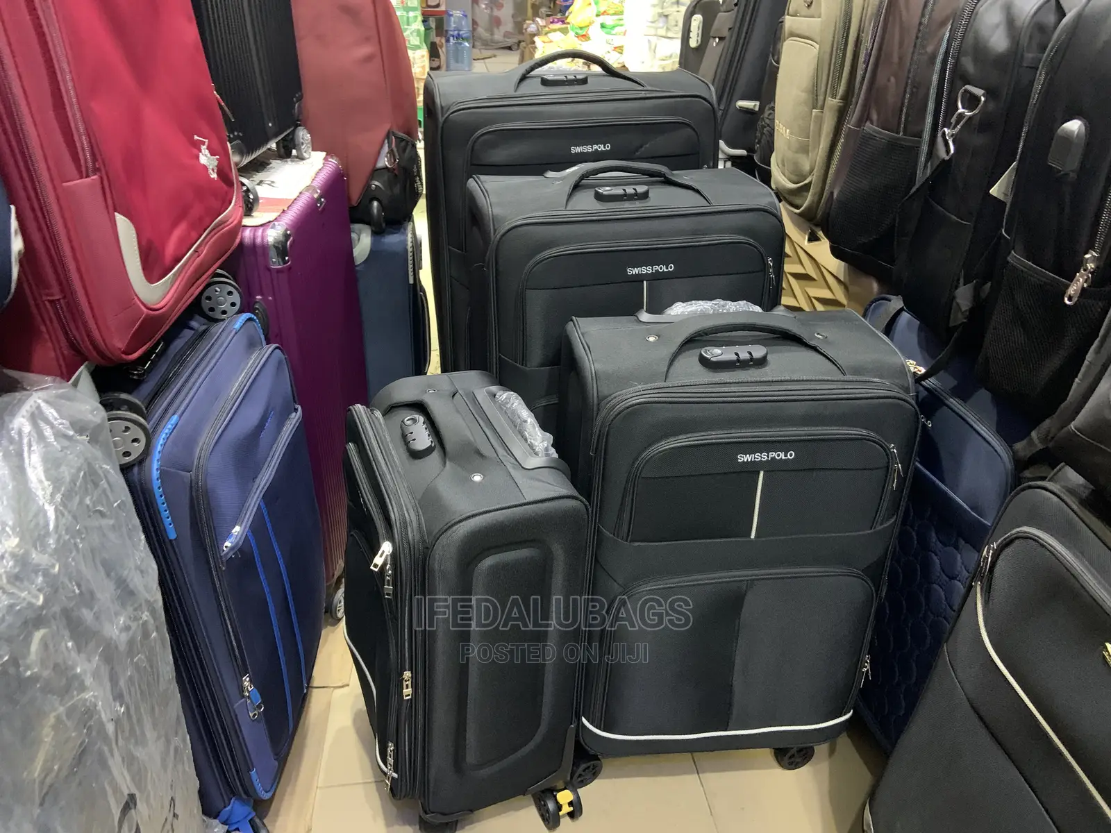 Set of Light-Weight Swiss Polo Traveling Luggage