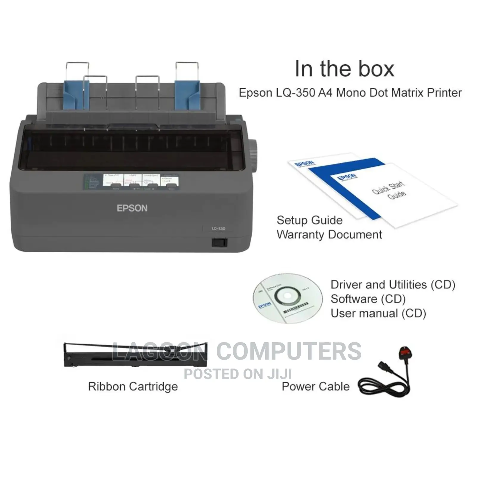 Epson Lq-350 24-Pin Dot Matrix Printer
