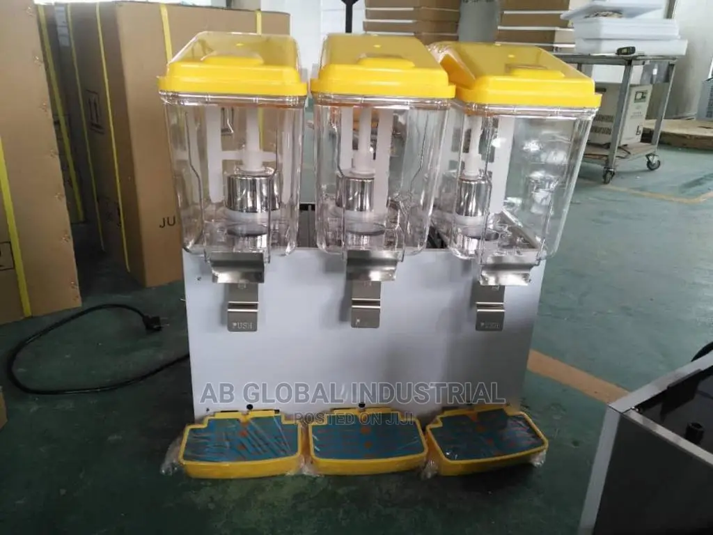 3 Bowl Juicer Dispenser Cooler