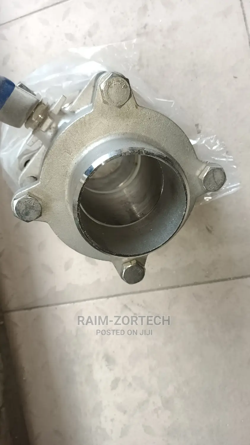 80mm Welded Stainless Steel 4bolts Ball Valve
