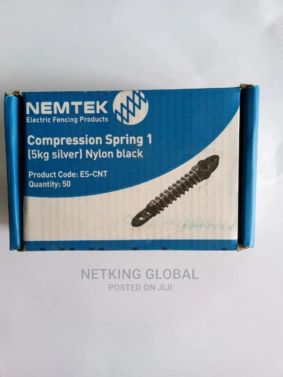 Nemtek Compression Spring 1 (5kg 50 Units) Nylon Black