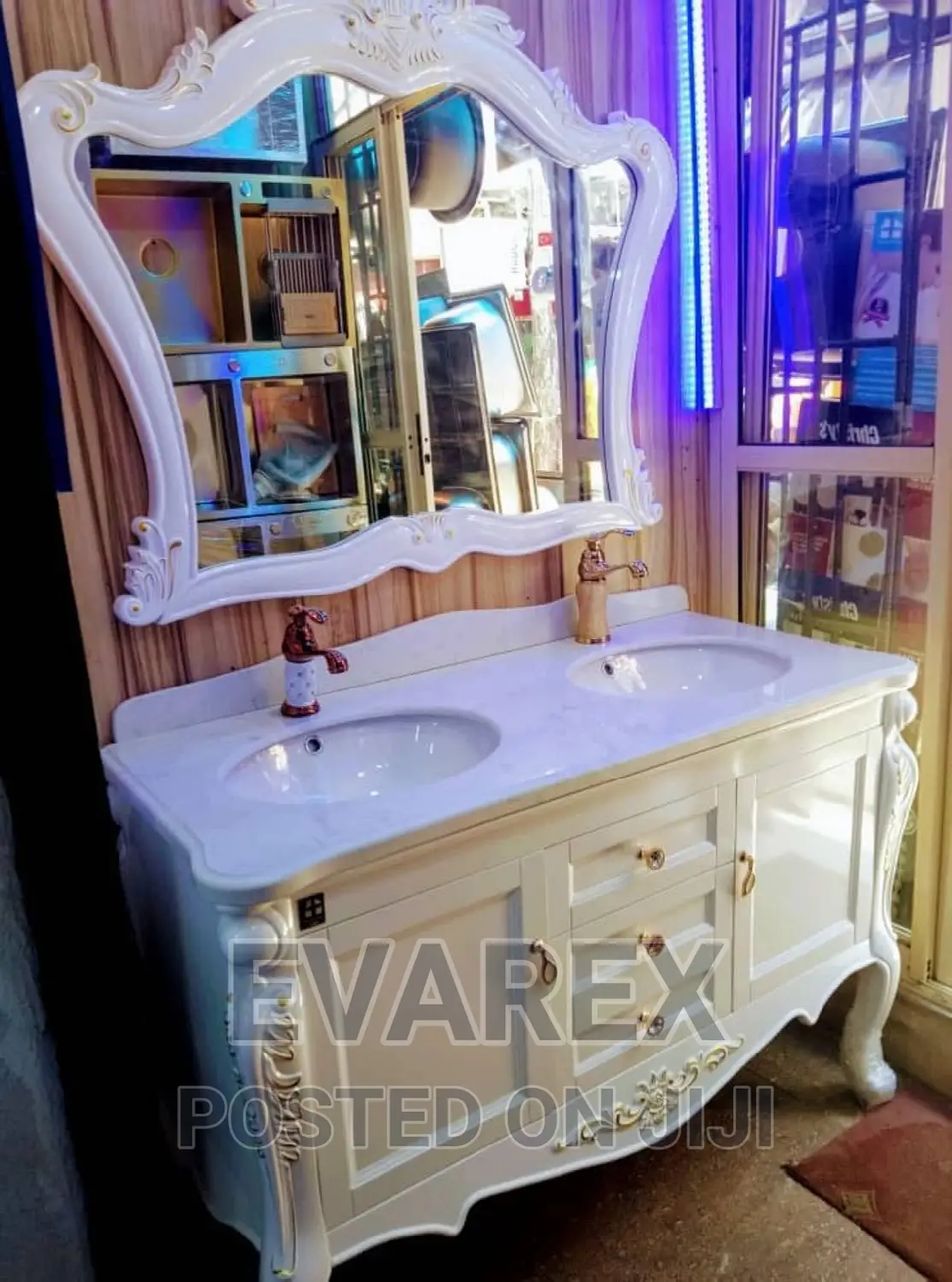 Royal Cabinet Double Wash Hand Basin