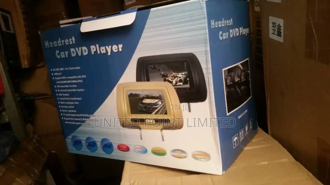 Headrest Car Back DVD
