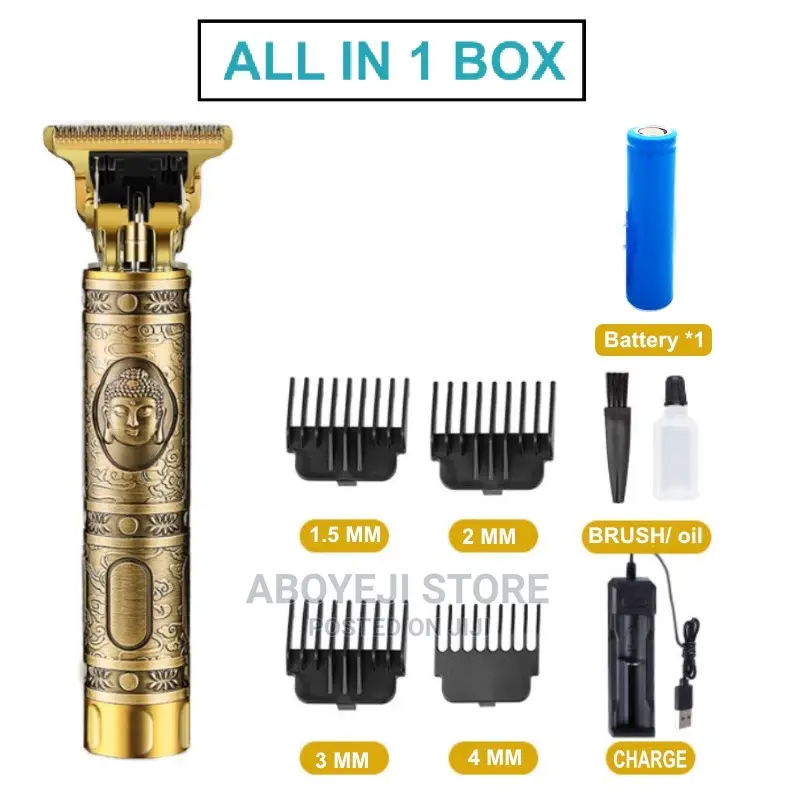 T9 USB Electric Hair Clipper Rechargeable Metal Hair