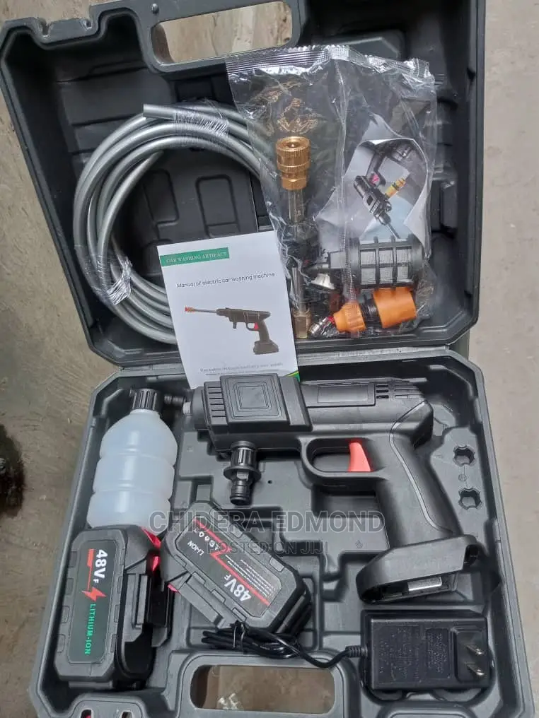 Electric Car Wash Gun With Pressure Washer
