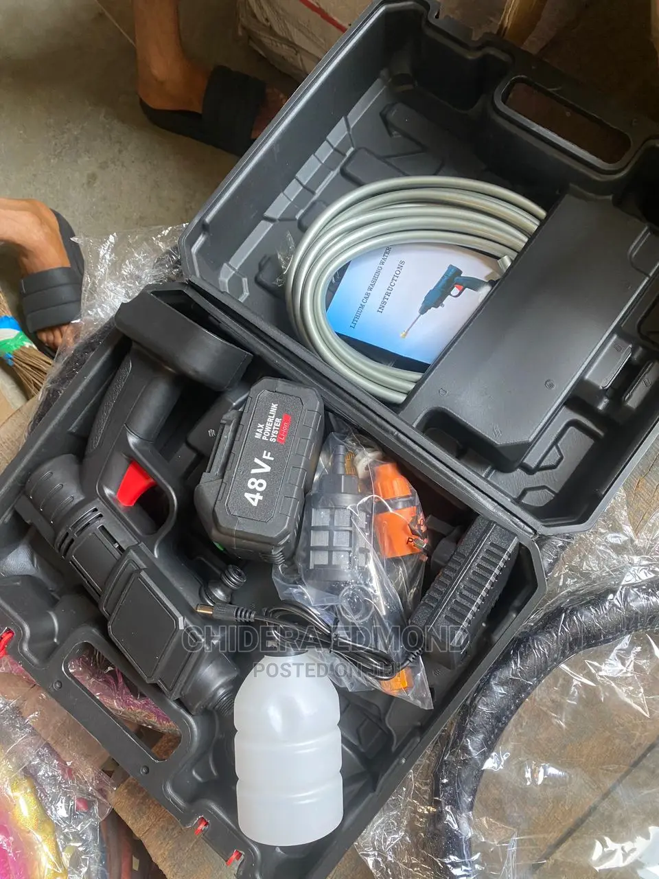 Electric Car Wash Gun With Pressure Washer