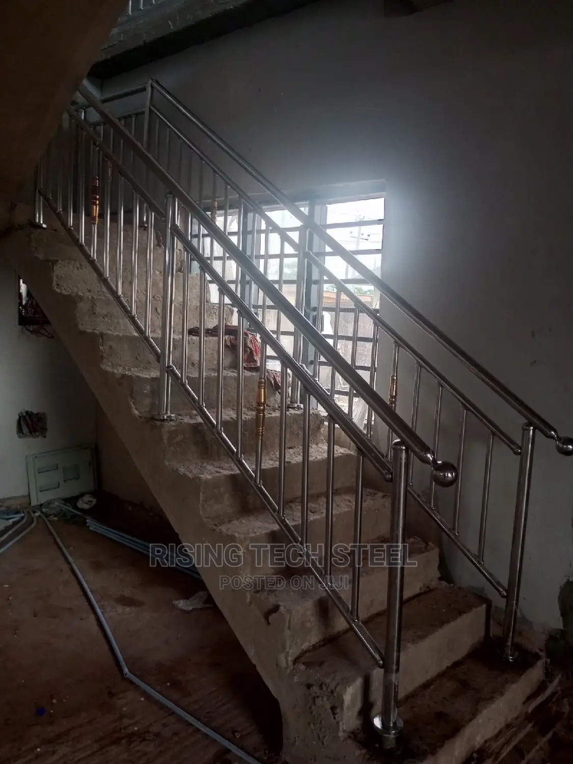 Both Stair And Bankonly Stainless Steel