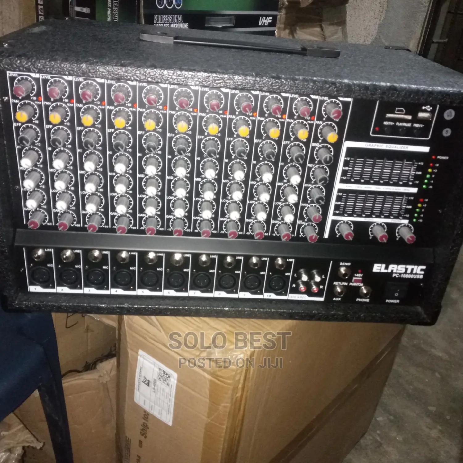 10 Channel Mixer Amplifier
