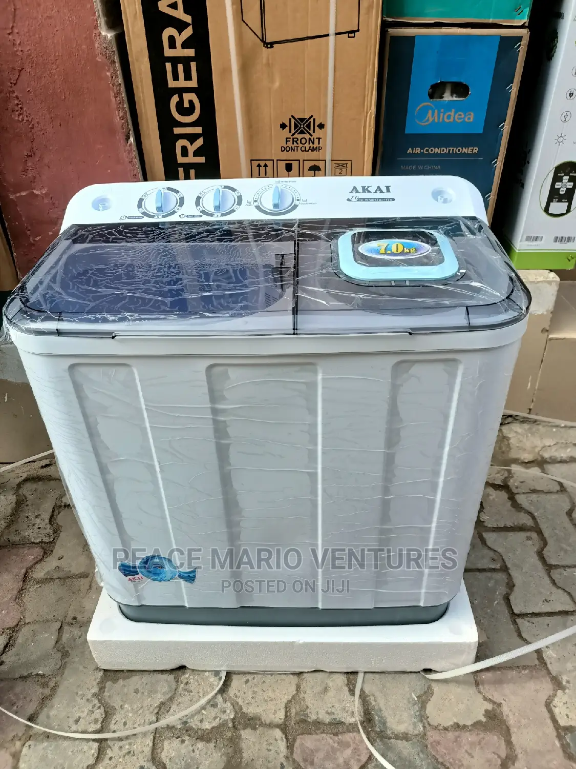 Akai Quality Washing Machine 7.0kg With 2years Warranty