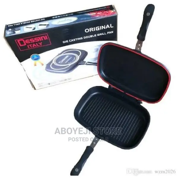 36cm Dessini Double Sided Non-Stick Grill Pan
