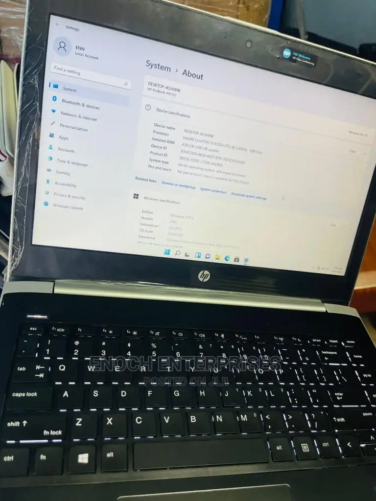 Laptop HP EliteBook 840 G3 4GB Intel Core i5 SSD 500GB