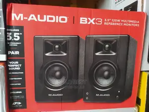 M Audio Bx3 Studio Monitor Speakers