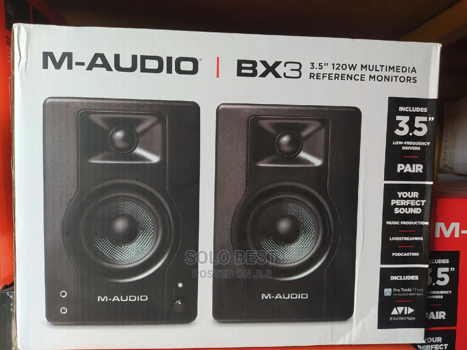 M Audio Bx3 Studio Monitor Speakers