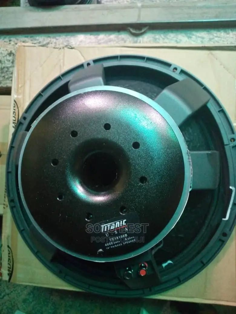 Original Titanic Necked Speaker Tc18100b(4000wtts)