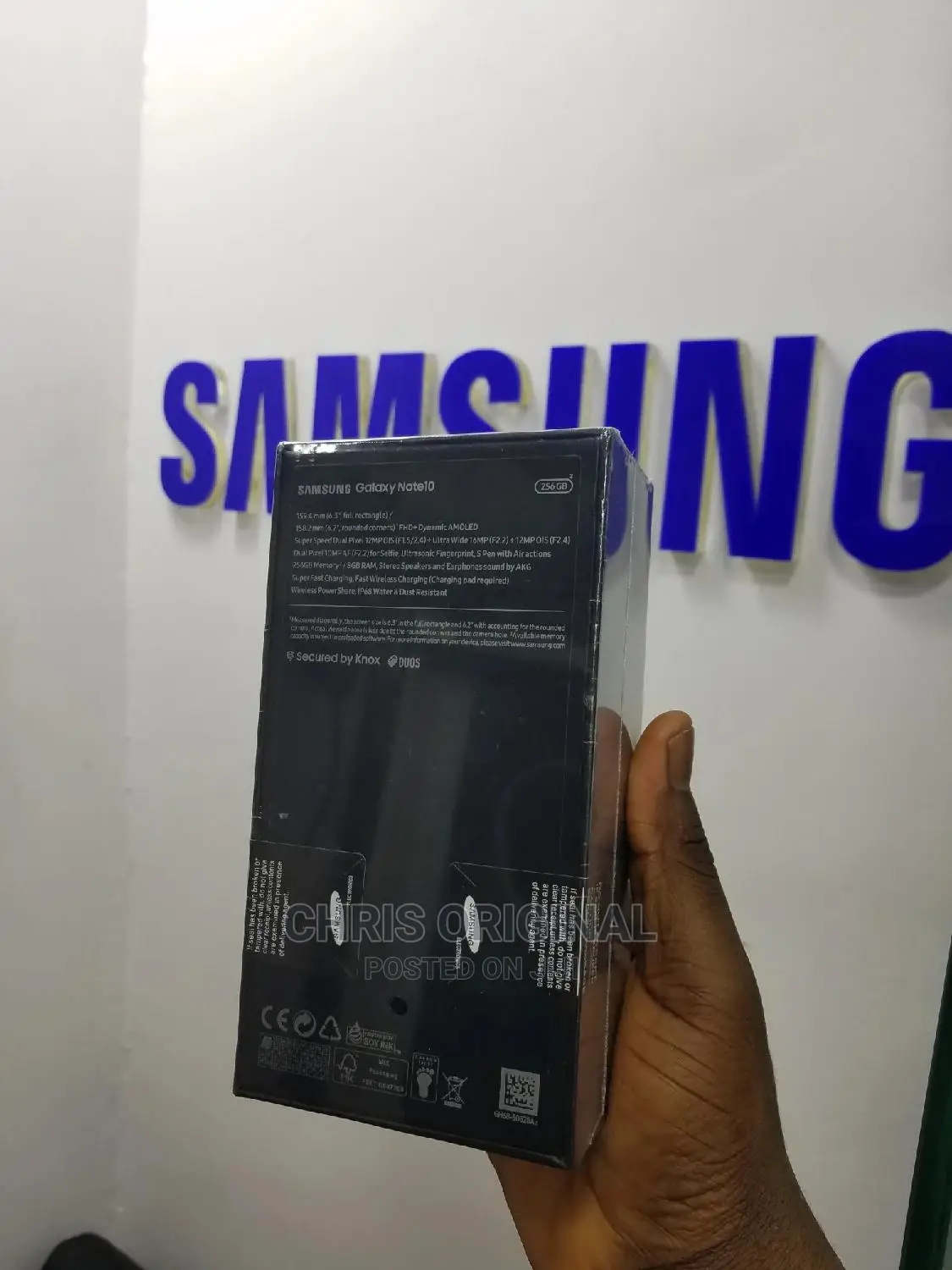 New Samsung Galaxy Note10 256 GB Black