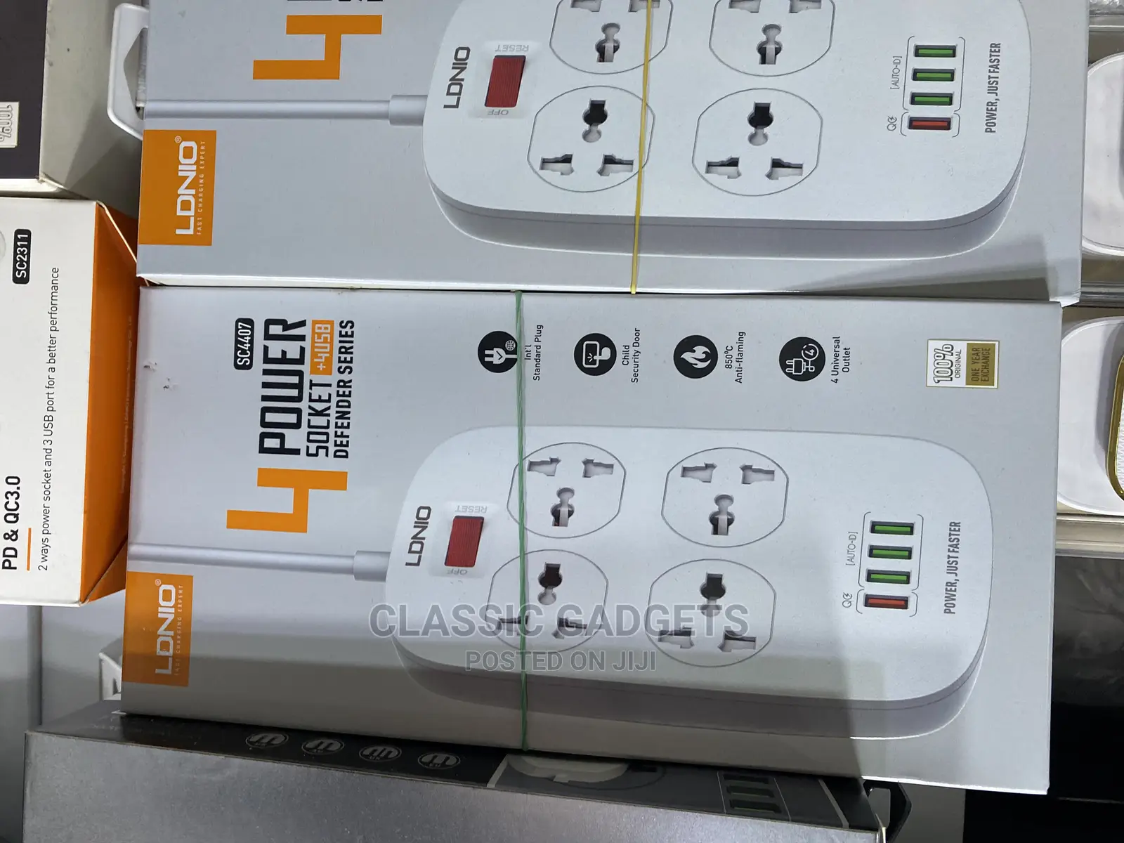Ldnio 10 Sockets + Type-C Pd + 3.0usb (30w) Ports Extension