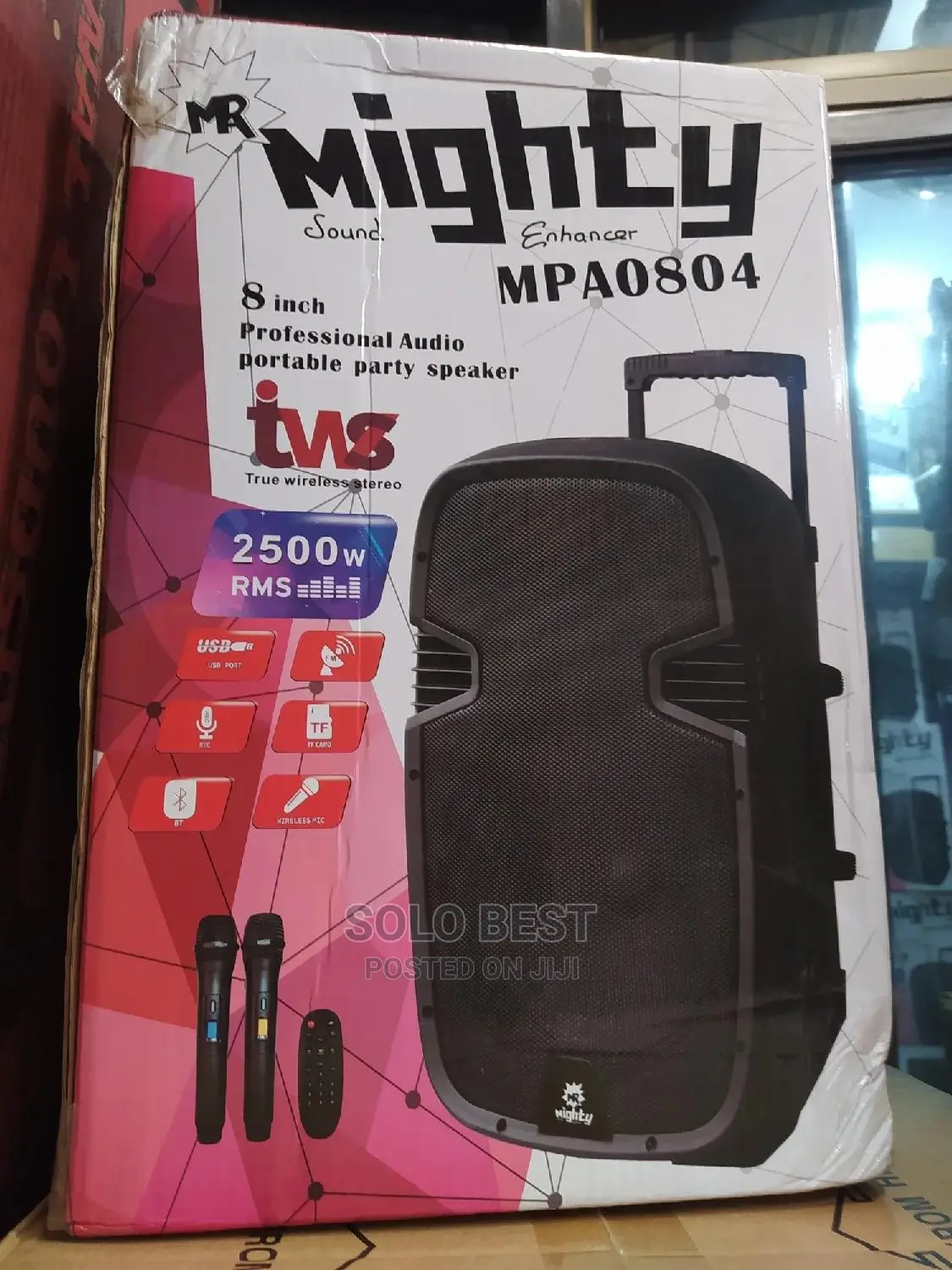8 Inches Pa System