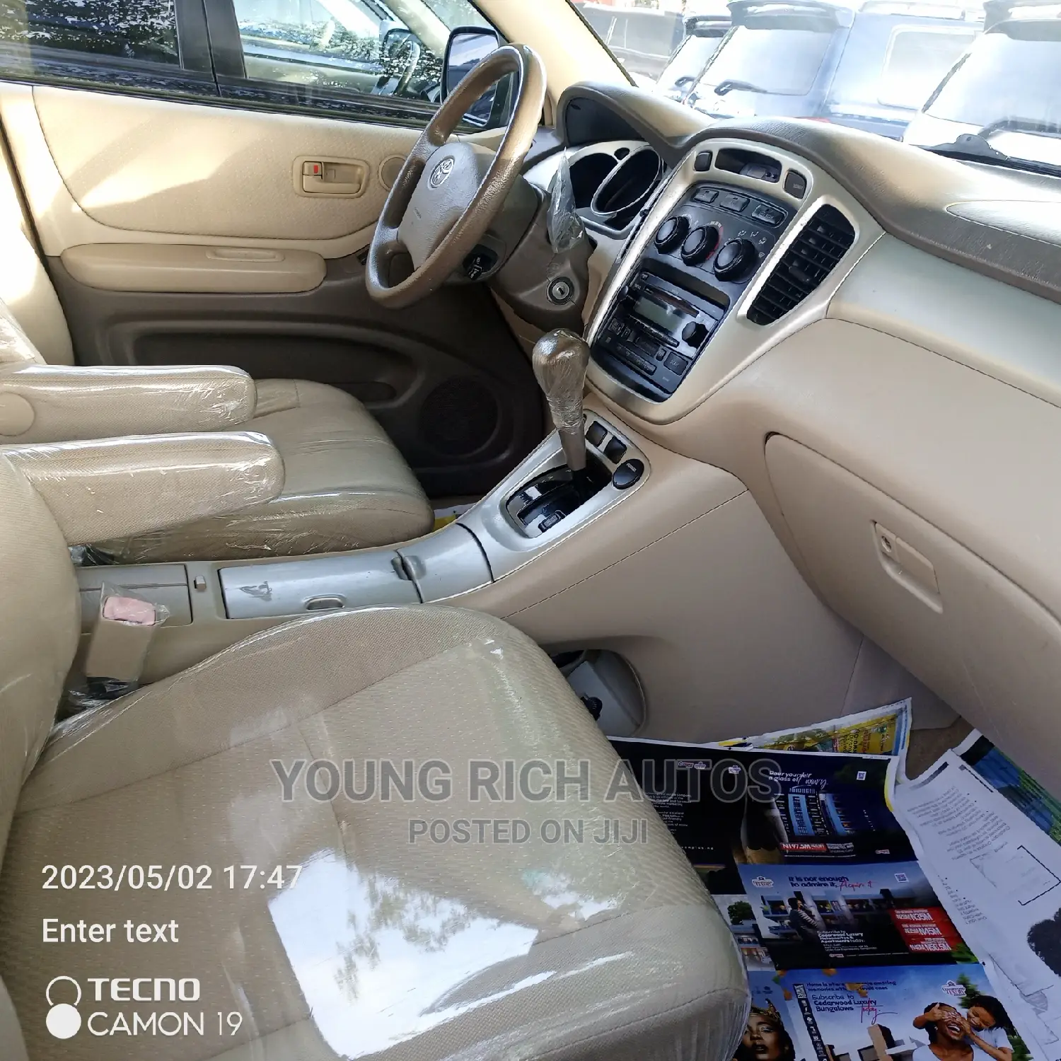 Toyota Highlander 2007 Blue
