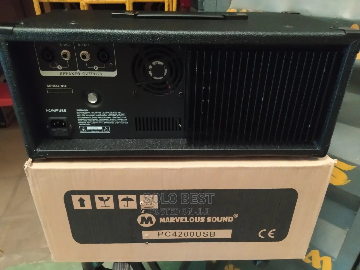 4 Channel Box Mixer Amplifier