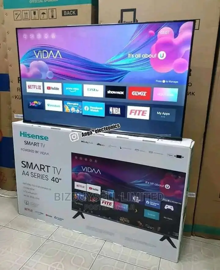 55" Inches Hisense Smart Tv Uhd .